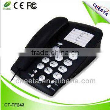 Black brand new ABS P/T Telecom telephone