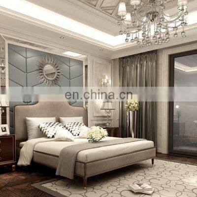 American Style Bedroom Furniture Bed Frame Queen Size Beds photo-4