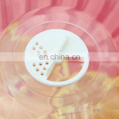 Heat Resistant Plastic Anti-Sputtering Lid Food Cover Microwave Oven Splatter Guard With Removable Handle and Steam Vent photo-4