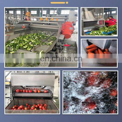 Fully Automatic Multifunction Fruit And Vegetable Cutting Washing Machine