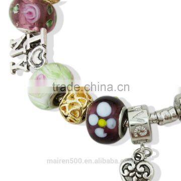 Women bracelet China 2015  European bead bracelet
