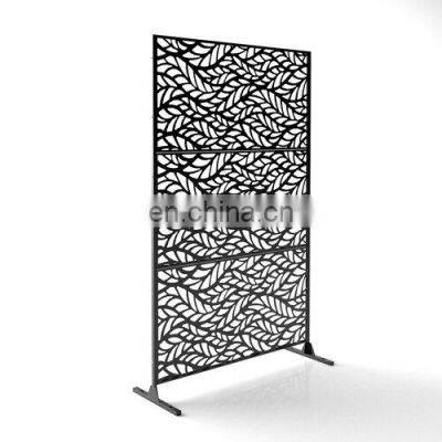 China factory Home Garden Decoration Metal Screen Antique Folding Screens  Antique Corten Steel Screens