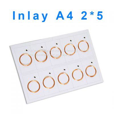 2022 NEW product S50/S70 13.56mhz RFID inlay sheet RFID sticker / tag