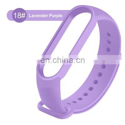 New In Stock Silicone Strap For Original Mi Band 6 5 Smart Band Replacement Miband 6 5 Nfc Bracelet Watch Accessories photo-4