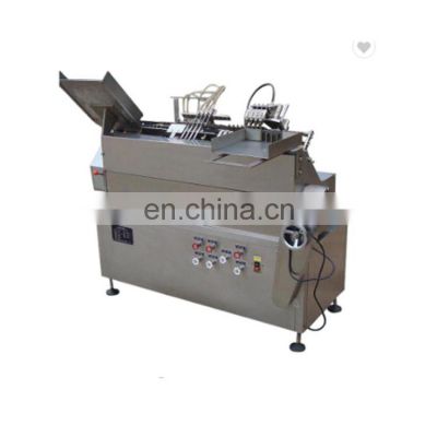 Automatic Double Head Ceramic Pump 5ML Liquid Injectable Plastic Ampoule Bottles Filling Sealing Machine