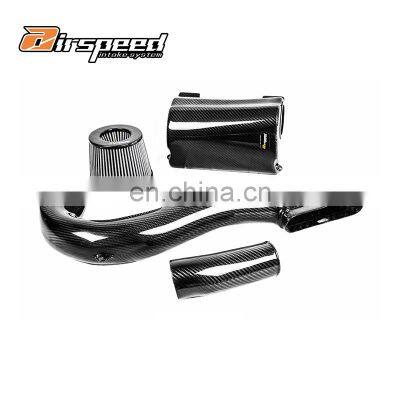Easy to Install Manufacturer Hot Sale Dry Carbon Fiber Cold Air Intake Kit For BENZ W205 C200