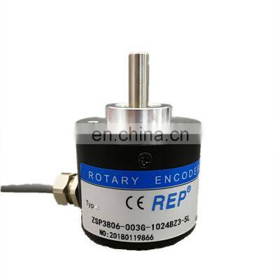 ZSP3806-003G-1024BZ3-5-24F  incremental photoelectric encoder 5 24 v 6mm solid encoder