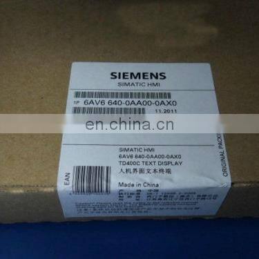 Siemens HMI Smart series 6AV6640-0AA00-0AX0 Text Display NEW