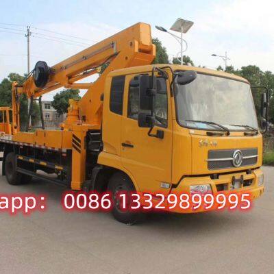 HOT SALE! Good Price Dongfeng 28m Telescopic Aerial Working Platform Vehicle for Sale photo-3