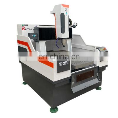 Remax-6060 cnc metal milling machine with half cover all-in-one machine