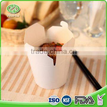 China Alibaba eco-friendly disposable paper noodle packing box