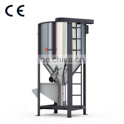 CE standard  304 stainless steel  vertical  plastic mixer  auxiliary  machine