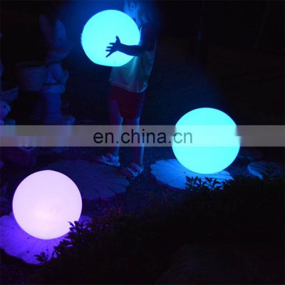 luminous decoration led ball light waterproof color changing Solar Light Garden Outdoor light up lamp glow ball