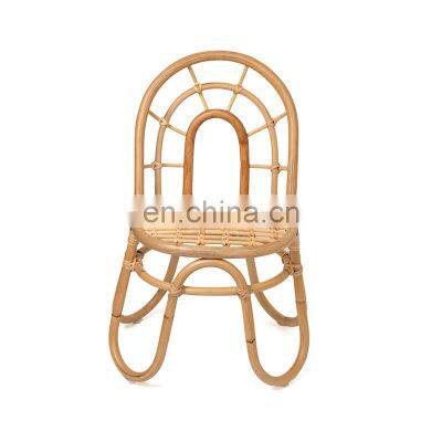 New Style Children's Vintage Rattan Armchair, furniture kids wicker Dinning chair Vietnam Manufacturer Cheap Wholesale