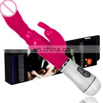 USB Charging Vibrator G-spot Clitoral Stimulator Dildo Women Female Rabbit Vibrator photo-2