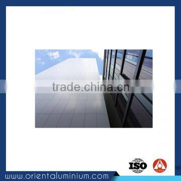 Quality-guaranteed aluminium profile for glass facade