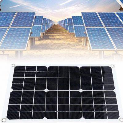 Single Crystal Silicon 20W Photovoltaic Solar Panel for Outdoor Car, Yacht, Mobile Phone Applications photo-4