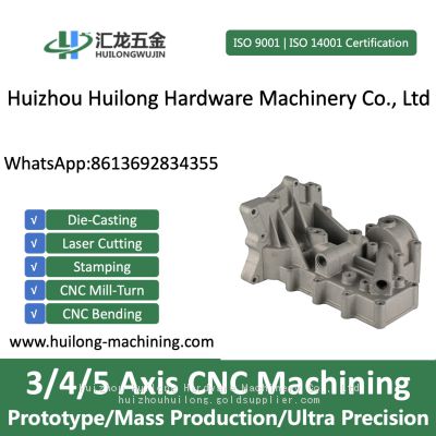 A356 Metal Casting CNC Machining Die Casting Aluminum Gearbox Housing