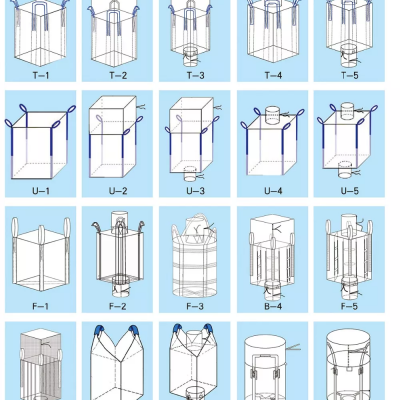 Sling Pellet Bags Heavy Duty Plastic Storage FIBC Bag Jumbo Super Sacks 1 Ton 2 Ton Size a Metric Cement Bulka Bag photo-5