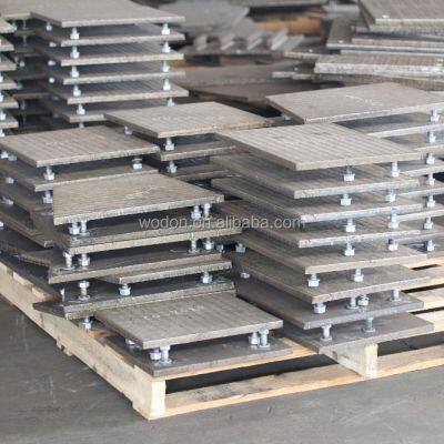 Cast Steel Hardfacing Wear Plate Resistant Lining for Grab Bucket Inside Install photo-4