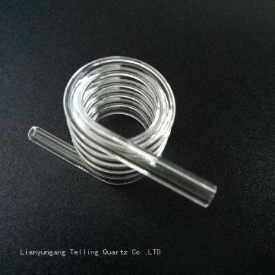Spiral Quartz Glass Tube Coiled Quartz Tube photo-2