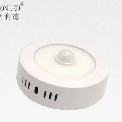 high Quality Motion Sensor LED Ceiling Light 6W 12W 18W  Recessed Downlight Led Panel Light