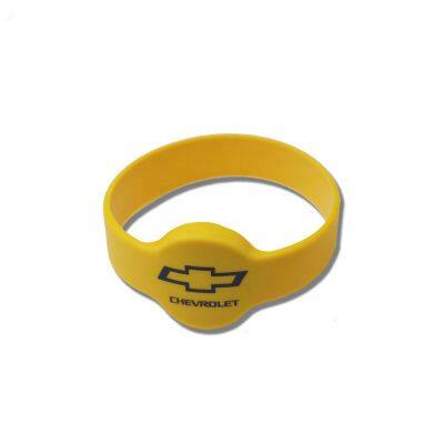 Disposable 13.56MHz RFID NFC Concert /Water Park Silicon Wristband photo-4