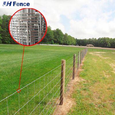 Galvanized Grassland Wire Mesh Fence for Cattle, Sheep, and Deer Farm photo-4