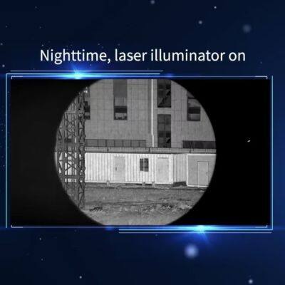 360° Continuous Rotation PC5 Multi-Spectrum Camera for Perimeter Security photo-5