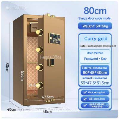 Modern High Security Luxury Home Safe | With Biometric Fingerprint Scanner | Smart Safe for High-End Residences photo-2