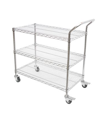 Stainless Steel Platform Multi-layer Trolley photo-2
