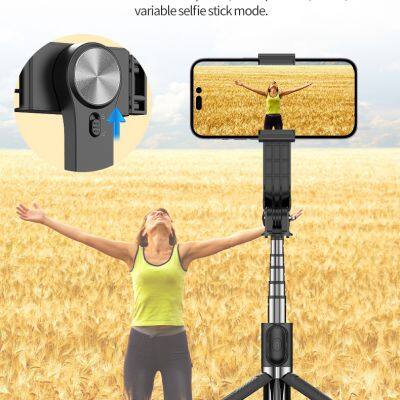A4 Handheld Stabilizer, Single-Axis Gimbal, Live Streaming Bracket, Short Video Shooting, Selfie Stick Tripod