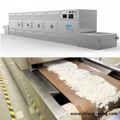 Machine de séchage de poudre chimique en vente chaude pour four à micro-ondes industriel de grande capacité