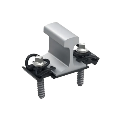 Быстродействующий крепеж рельсов для скоростных железных дорог, эластичный зажим рельсового пути