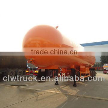 Factory supply big capacity 59.52m3 propane trailers for sale,3 axles lpg trailer tankers