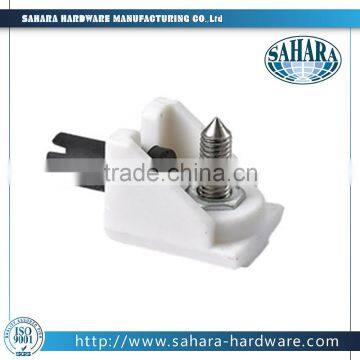 Max Door Weight 150kg Super Silence Square Glass Shower Hanging Sliding Door Wheels photo-3