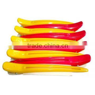 Colorful Plastic Hair Cutting Clip , rubber hair clip                        
                                                Quality Choice