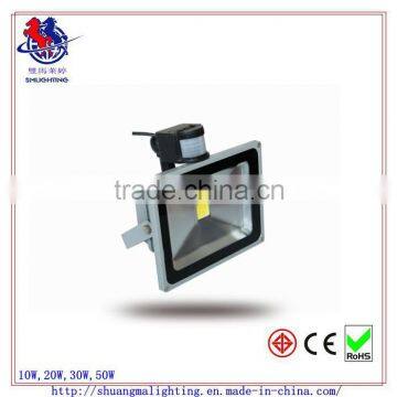 High Luminous Efficacy Motion Sensor 50W LED Flood Light photo-3