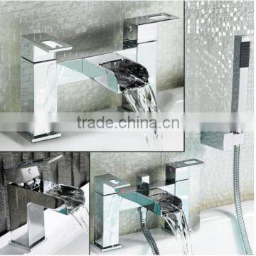 WATERFALL BATHROOM CHROME BASIN SINK MIXER P29