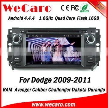 Wecaro WC-JC6235 Android 4.4.4 car dvd player HD for dodge journey touch screen radio 2009 2010 2011 BT gps 3g TV