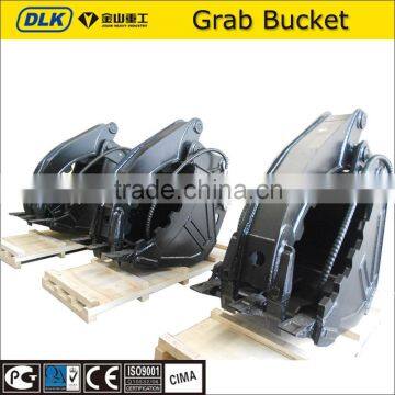 sk135 excavator grab and grab bucket for 11-16 ton excavator