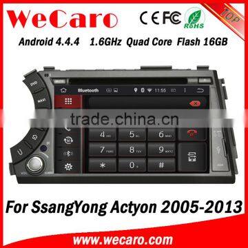 Wecaro WC-SY7020 7" Android 4.4.4 WIFI 3G Car Dvd Player for Ssangyong Actyon Car Multimedia Player 2005 - 2013 photo-4