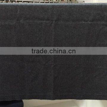 5% cashmere 95% wool fabric singal side 623g/m