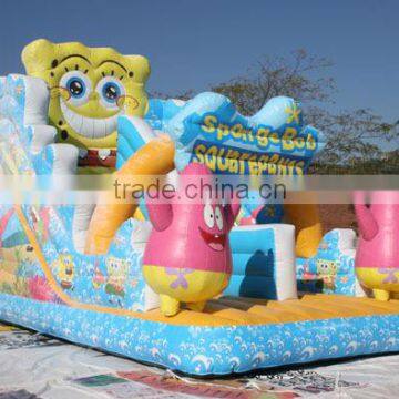 popular inflatable slide sponge bob china inflatable toy