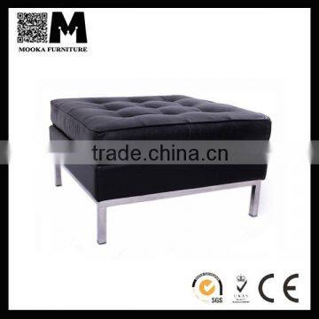 all kinds of stainless steel frame furniture home bench replica ottoman sofa