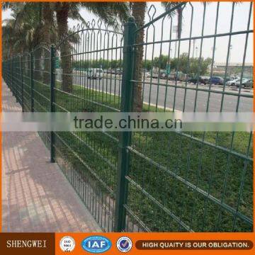 Cheap! 656/868 fence, 2D fence, Galvanized and PVC coated double wire fence (Anping Factory )