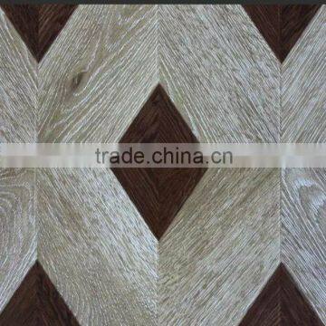 12.3 mm parquet antique oak laminate flooring HDF