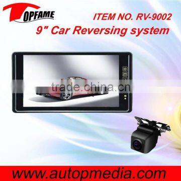 OSD guide line back up camera with 9" monitor
