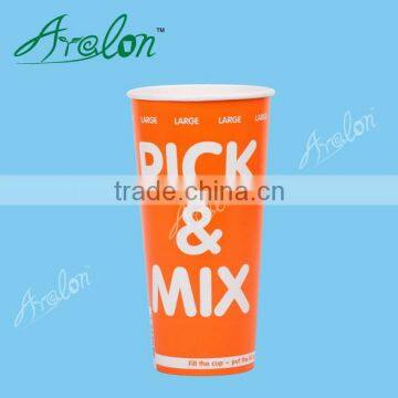 Dispisable 22oz Iced Fruit Syrup Paper Cups With Lids photo-4
