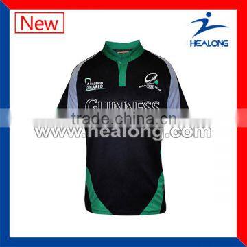 custom made sublimated rugby jersey for wholesale shirt